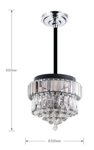 Светильник светодиодный LCL-1015 45Вт люстра управляем. бел. Camelion 14623 фото 5