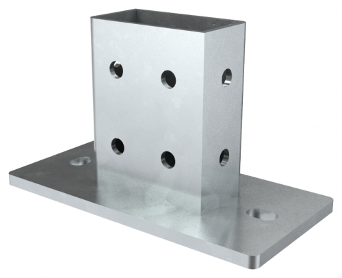 Опора закрытая для двойного STRUT-профиля HDZ IEK | код COP14-ZK-HDZ | IEK Опора закрытая для двойного STRUT-профиля HDZ IEK | код COP14-ZK-HDZ | IEK