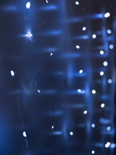 Гирлянда "Занавес" ICLLDM200W-C 200LED бел. 3х2м 8 режимов IP20 SHLights 4690601054340 фото 4