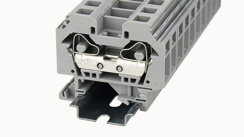 WS16-SD-01P-11-00Z(H), Клемма пружинная WS, 16 мм.кв., боковое подключение, серый, шт | код 11030000086 | DEGSON