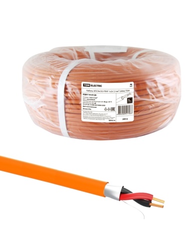 Кабель КПСЭнг(А)-FRHF 1х2х1.5 мм (бухта 200м) ТРТС | код SQ0114-0120 | РЭМЗ ТМ