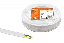 Провод ПГВВП 3х1.5 ГОСТ (бухта 50м) белый | код SQ0127-0506 | РЭМЗ ТМ