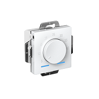 ATLASDESIGN ТЕРМОСТАТ электрон. теплого пола с датчиком, 10A, механизм, БЕЛЫЙ | код ATN000135 | Systeme Electric