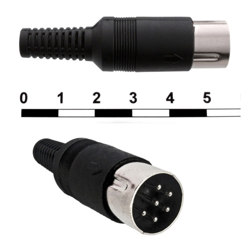 Разъём DIN RUICHI 7-0251 6p, 1А | код 70117 | Ruichi Разъём DIN RUICHI 7-0251 6p, 1А | код 70117 | Ruichi