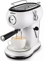 Кофеварка рожковая Kitfort КТ-7219 1100Вт белый | код 2030872 | KITFORT