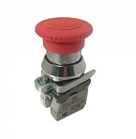 Выключатель Briswik КЕ 142/5м -С красный 0но+4нз Гриб с фикс IP66 УХЛ2 10А | код aT-PG-6Ai-0245 | Briswik
