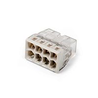 Клеммы WAGO 2273-248 (8Х2,5мм2 с пастой), миниатюрные | код 88331 | WAGO