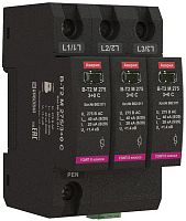 Трехполюсное УЗИП класса испытаний II ограничивающего типа серии БЛИЦ Т, В-Т2 М 275/3+0 С | код В02 011 | Hakel