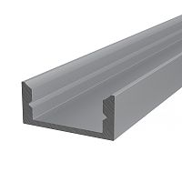 Профиль алюминиевый накладной БЕСТСЕЛЛЕР 16х7 мм 2 м (заказывать отдельно рассеиватель 146-250, заглушки 146-200-1 и 146-200-2) REXANT | код 146-200 | REXANT