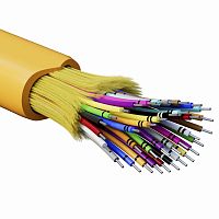 Кабель волоконно-оптический, распределительный, арамидные упрочняющие нити, для внутренней прокладки, нг(А)-HF, 36 ОВ, категория OM2 | код RNDT2C36OR01 | DKC