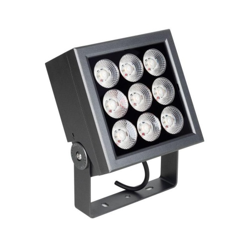 Светильник ALT-BLOCK-S185x185-36W Warm3000 GR 36 deg 230В 36Вт 3000К IP66 метал. Arlight 052370