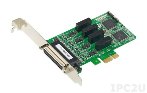 Плата CP-134EL-A-I w/o cable 4 Port PCIe Board, w/ o Cable, low profile, RS-422/485, w/ Surge, w/ Isolation | код 00-06097786 | MOXA