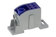 Блок распределительный 160A, 1 полюс, 8 подключений 1x70мм,7x16мм | код UKK160A | INPIN