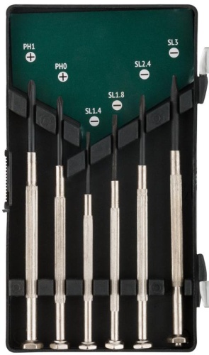 Отвертки часовые 6 шт | код 56136 | FIT фото 5