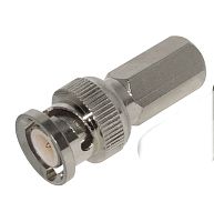РАЗЪЁМ штекер BNC RG-58 накрутка (01-008A) REXANT | код 05-3021 | REXANT