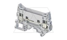 Клемма TE ZS10-R1/8 винтовой зажим, для цепей измерения, 57A, 630В, серый | код 1SNK508011R0000 | Entrelec