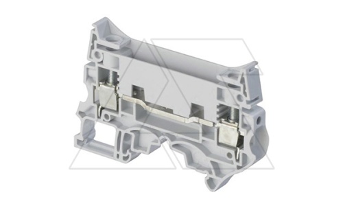 Клемма TE ZS10-R1/8 винтовой зажим, для цепей измерения, 57A, 630В, серый | код 1SNK508011R0000 | Entrelec Клемма TE ZS10-R1/8 винтовой зажим, для цепей измерения, 57A, 630В, серый | код 1SNK508011R0000 | Entrelec