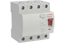 Выключатель дифференциального тока 4п 63A 300мА АС | код MDL100-4P4-63-AC | DKC
