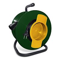 Удлинитель на катушке 1х30м без заземл. 10А IP20 1.3кВт с выносн. розеткой Союз 481S-2103