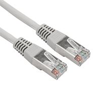 REXANT Патч-корд F/UTP, категория 5e, RJ45-RJ45, экранированный, 24AWG, LSZH, серый, 1,5 м | код 18-8004-1 | REXANT