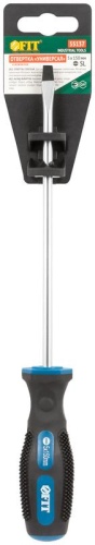 Отвертка "Универсал" CrV сталь прорезиненная ручка профи 5х150мм SL FIT 55137 фото 3 Отвертка "Универсал" CrV сталь прорезиненная ручка профи 5х150мм SL FIT 55137 фото 3