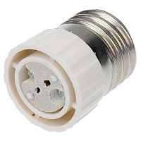 Переходник цокольный E27-GU5.3 белый REXANT | код 11-8857 | REXANT