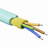 Кабель волоконно-оптический, распределительный, арамидные упрочняющие нити, для внутренней прокладки, нг(A)-HFLTx, 4 ОВ, категория O | код RNDT3C4AQ03 | DKC