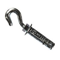 Анкерный болт с крюком HBF оцинкованный М14 8х50 (10 шт/уп) Промрукав | код PR08.26171 | ПРОМРУКАВ