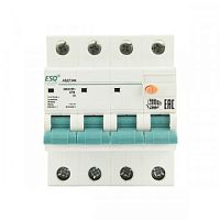 Дифференциальный автомат HRO63M 3NG5C0000C 00040G 3 полюса + нейтр., 40A ток, к.з. 6kA, 100mA, тип AC (STANDARD) | код 13.06.000263 | HYUNDAI