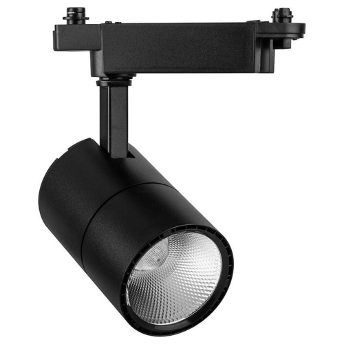Светильник светодиодный трековый на шинопровод ДПО-20w 2700К 1800Лм черный | код 51008 | Feron
