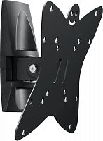 Кронштейн для телевизора Holder LCDS-5036 металлик 19-37 макс.30кг настенный поворот и наклон | код 650513 | HOLDER