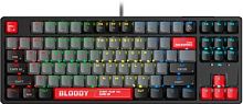 Клавиатура A4Tech Bloody S87 Energy механическая черный/красный USB for gamer LED (S87 USB ENERGY RED) | код 1971726 | A4TECH