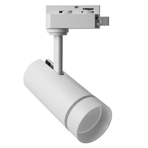 Светильник светодиодный трековый на шинопровод ДПО-12w 4000К 1080Лм белый | код 32444 | Feron