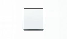 Клавиша для 1-клавишных выключателей/переключателей/кнопок, серия SKY, цвет альпийский белый 8501 BL | код 2CLA850100A1101 | ABB