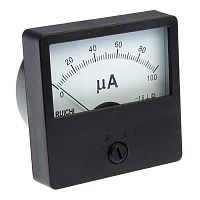 Микроамперметр RUICHI М42305 100мкА (Аналог), щитовой | код 97862 | Ruichi