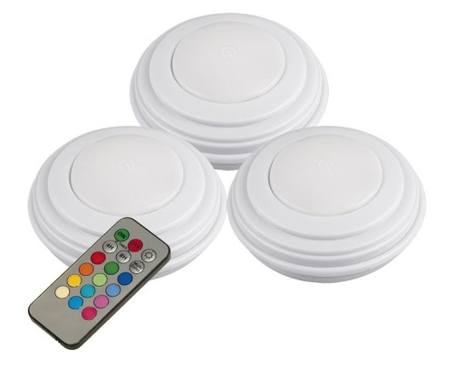 Светильник светодиодный управляемый датчиками TS5-RGBx3 (пульт ДУ) JAZZway | код 5031630 | JazzWay