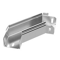 Угол горизонтальный 90 градусов Стандарт INOX (AISI 304) 50х50 Промрукав | код PR16.3493 | ПРОМРУКАВ