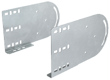 LESTA Соединитель шарнирн. лестн. 150мм IEK | код LE-SLH06-150 | IEK