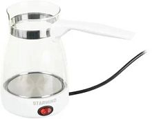 Кофеварка Электрическая турка Starwind STG6050 600Вт белый | код 1382962 | STARWIND