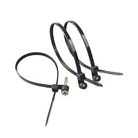 Кабельная стяжка 3.5х100 чёр. (под винт) HLT | код 084-07-048 | HLT