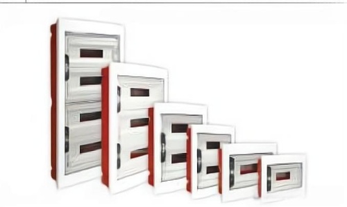 Корпус щита распределительного для модульного оборудования 54M(18х3) встраив. прозр. дверца Cetinkaya Pano CP10954