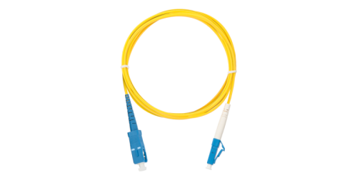 Шнур NIKOMAX волоконно-оптический, переходной, одномодовый 9/125мкм, стандарта OS2, SC/UPC-LC/UPC, одинарный, LSZH нг(A)-HFLTx, 2мм, желтый, 3м | код NMF-PC1S2C2-SCU-LCU-003-R | NIKOMAX Шнур NIKOMAX волоконно-оптический, переходной, одномодовый 9/125мкм, стандарта OS2, SC/UPC-LC/UPC, одинарный, LSZH нг(A)-HFLTx, 2мм, желтый, 3м | код NMF-PC1S2C2-SCU-LCU-003-R | NIKOMAX