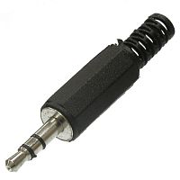 Разъём аудио SZC-0012/stereo 3.5 мм, чёрный | код 107178 | SZC
