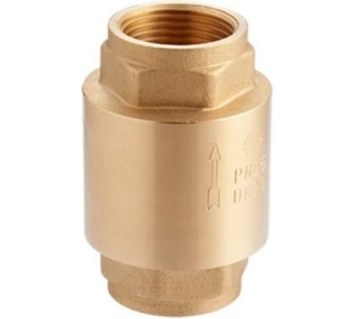 Клапан обратный 3/4' латунный золотник усиленный | код CV.425.05 | MVI