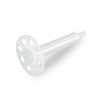 Тарельчатый дюбель гриб с гвоздем для ПМ IN80 белый (50 шт/уп) Промрукав | код PR08.12253 | ПРОМРУКАВ