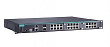 Шасси коммутатора IKS-6726A-2GTXSFP-48-48-T Modular managed Ethernet switch with 8 10/100BaseT(X) ports, 2 10/100/1000BaseT(X) or 100/1000BaseSFP combo ports | код 00-06100413 | MOXA