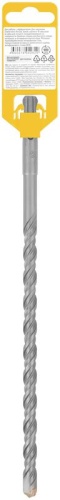 Бур по бетону SDS PLUS профи W-образная вставка двойная спираль 10х260мм FIT 32823 фото 4