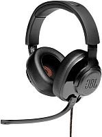 Наушники с микрофоном JBL Quantum 300 черный 1.2м мониторные USB оголовье (JBLQUANTUM300BLK) | код 2030430 | JBL