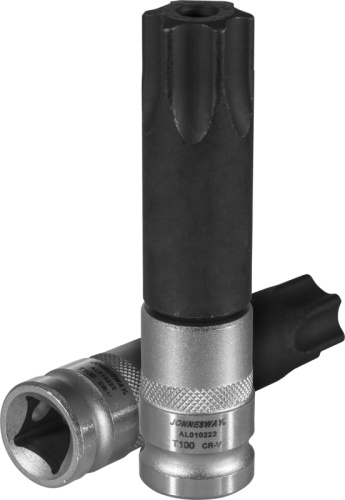 AL010222 Торцевая головка 1/2DR с вставкой Torx T-100, L-100 мм | код AL010222 | JONNESWAY AL010222 Торцевая головка 1/2DR с вставкой Torx T-100, L-100 мм | код AL010222 | JONNESWAY