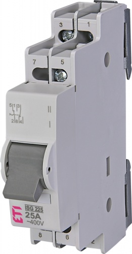 Переключатель ISG 225 2p 25A (1-2) | код 760322101 | ETI